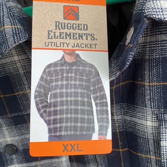 NWT Rugged Elements warm dark navy jacket - Picture 2 of 8